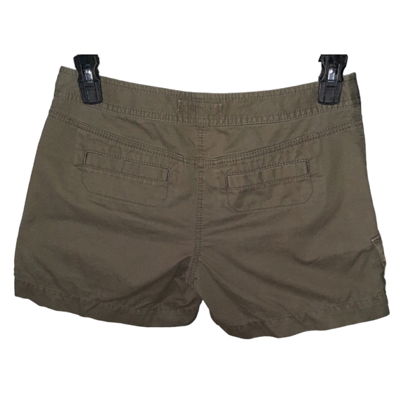Ann Taylor Loft Olive Green Shorts Size 4 - Picture 3 of 5